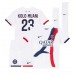 Maillot de foot Paris Saint-Germain Randal Kolo Muani #23 Extérieur vêtements enfant 2024-25 Manches Courtes (+ pantalon court)